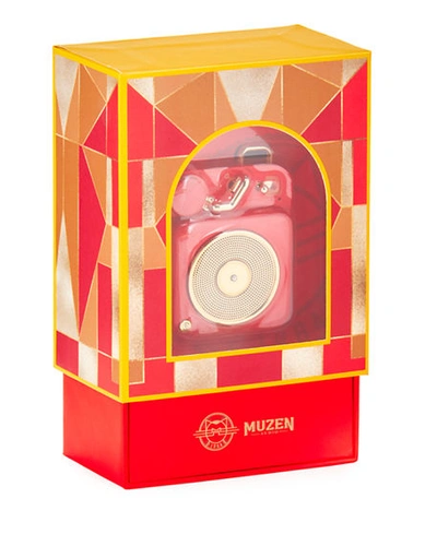 Muzen On-the-go Radio Bluetooth Speaker In Red