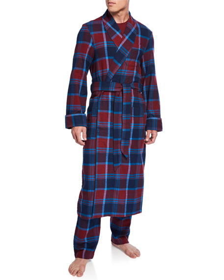 derek rose wool robe