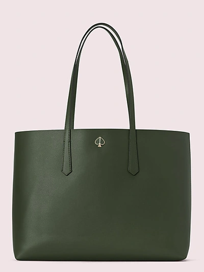 Kate Spade Molly Large Tote In Deep Evergreen