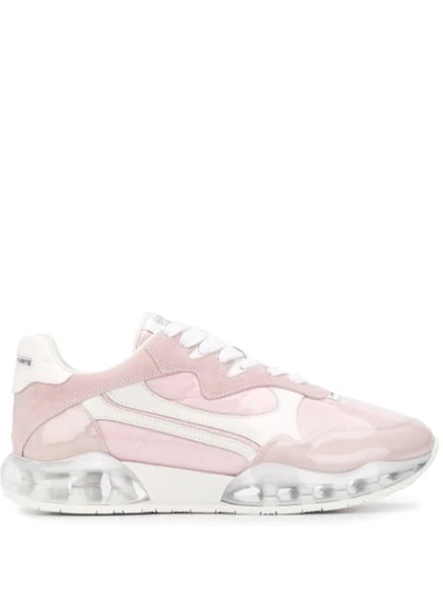 Alexander Wang Stadium Lace-up Sneakers In Pink,white