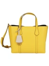 Tory Burch Perry Small Triple-compartment Tote Bag In Yellow