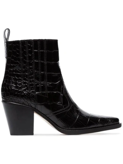 Ganni callie hotsell boots black