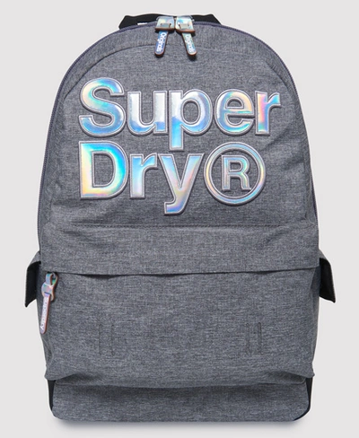 Superdry Holo Infill Montana Rucksack In Grey