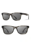 Shwood 'canby' 53mm Polarized Sunglasses In Matte Grey/ Elm/ Grey