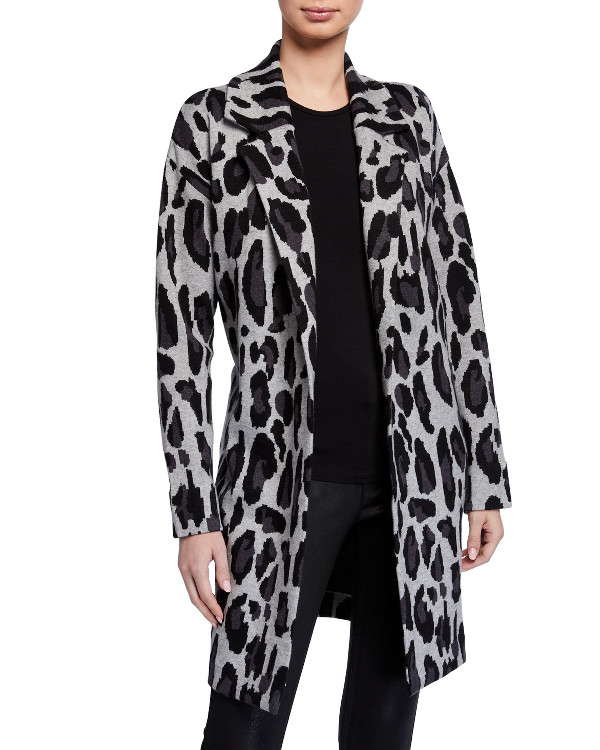 tahari sweater coat