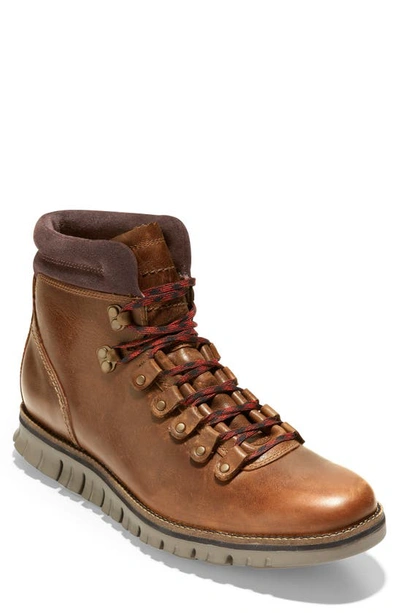 Cole Haan Men's Zerøgrand Hiker Waterproof Boots Men's Shoes In British Tan