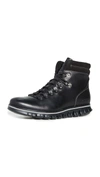 Cole Haan Men's Zerøgrand Hiker Waterproof Boots Men's Shoes In Black