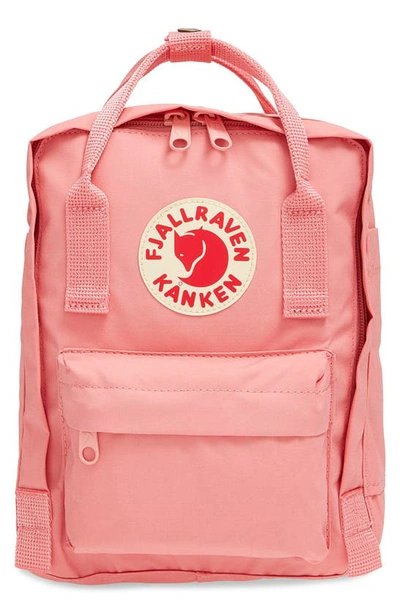 Fjall Raven Mini Kånken Water Resistant Backpack In Pink
