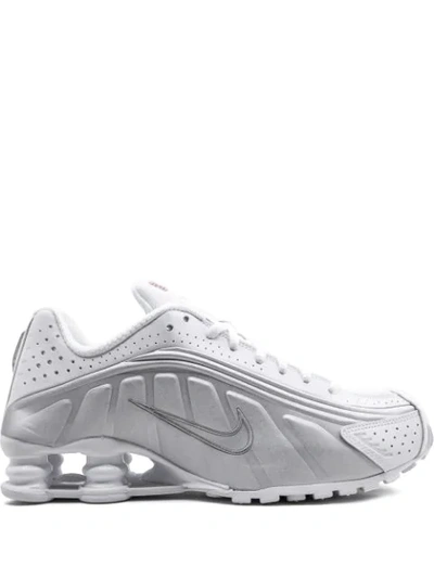 Nike Shox R4 White Sneakers