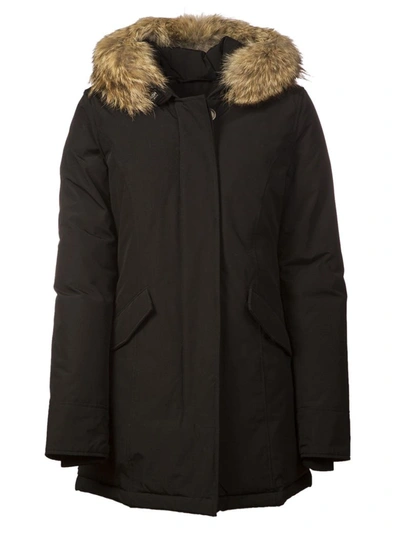 Woolrich Arctic Parka Fur In Black