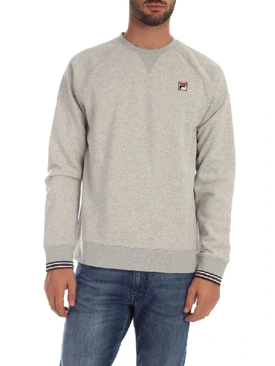 Fila Cotton Sweatshirt In Gray