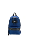 Marc Jacobs Medium Nylon Dual-zip Backpack Bag In Night Blue