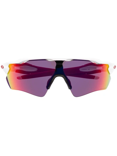 Oakley Radar Ev Path Oversized-frame Sunglasses In Red