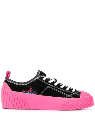 Kenzo Volkano Low-top Trainers In Black