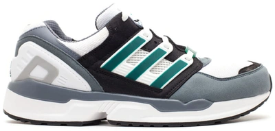 Pre-owned Adidas Originals  Eqt Running Support White Green Lead In White/green/lead