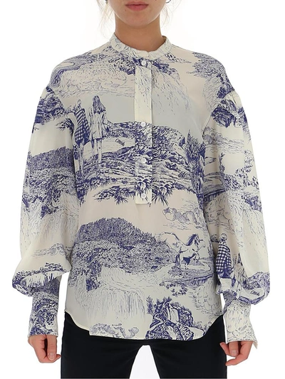 Chloé Graphic Printed Shirt In Multi