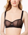 Dkny Sheers Strapless Underwire Bra (a-dd Cups) In Black
