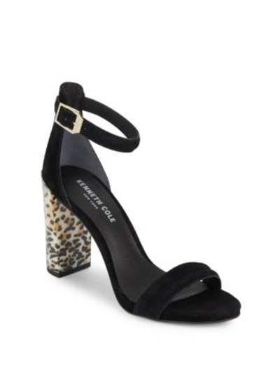 Kenneth Cole Deborah Open-toe Sandals In Black