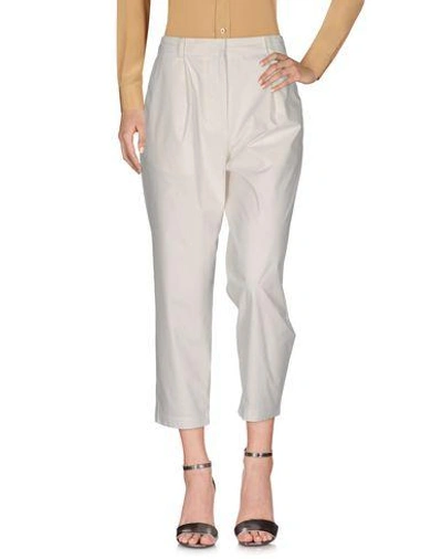 Acne Studios Casual Pants In White