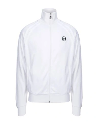 Sergio Tacchini Sweatshirt In White