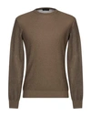 Roberto Collina Sweaters In Green
