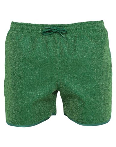 Gcds Swim Shorts In Green