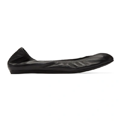 Lanvin Classic Ballerina Shoes In 10 Black