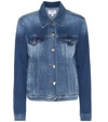 Frame Le Vintage Denim Jacket In Blue