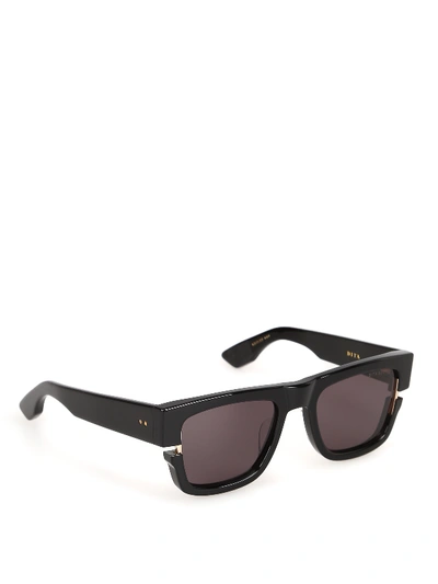 Dita Sekton Wayferer-style Sunglasses In Black