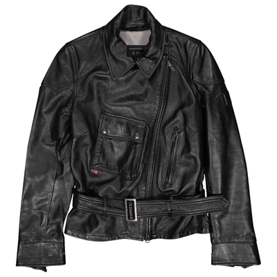 Pre-owned Belstaff Black Leather Jacket