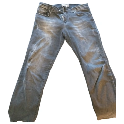 Pre-owned Aniye By Black Cotton - Elasthane Jeans