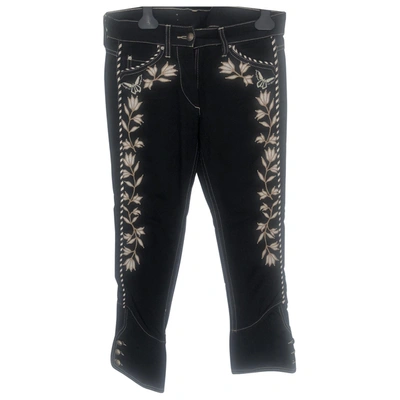 Pre-owned Isabel Marant Black Cotton - Elasthane Jeans