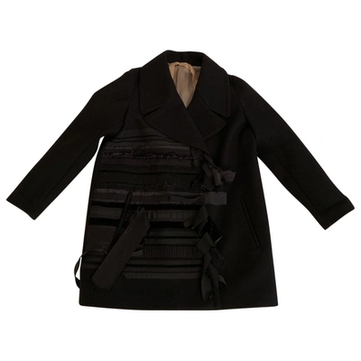 Pre-owned N°21 Wool Coat In Black