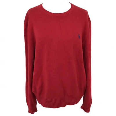 Pre-owned Polo Ralph Lauren Jumper In Red