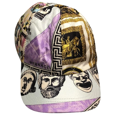 Pre-owned Versace Multicolour Silk Hat & Pull On Hat