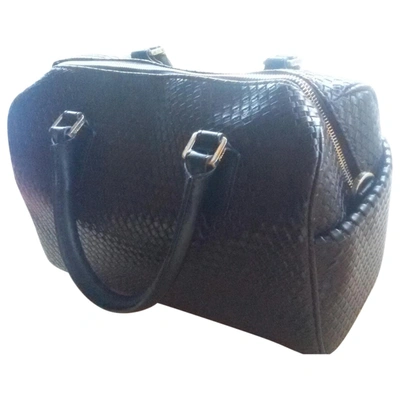 Pre-owned Pollini Handbag In Brown