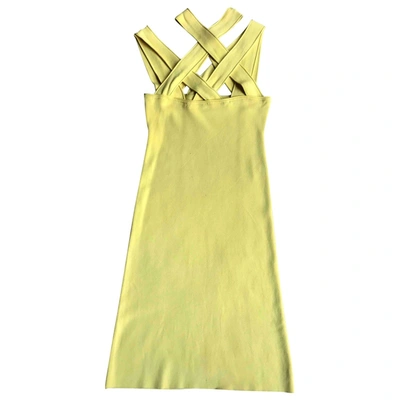 Pre-owned Givenchy Yellow Dress