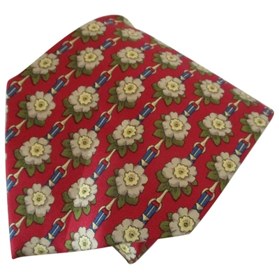 Pre-owned Fendi Silk Tie In Other