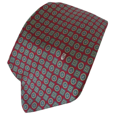 Pre-owned Fendi Silk Tie In Other