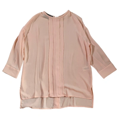 Pre-owned By Malene Birger Pink Polyester Top