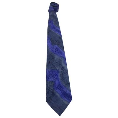 Pre-owned Roberto Cavalli Silk Tie In Multicolour
