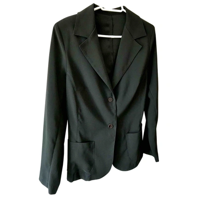 Pre-owned American Vintage Black Polyester Jacket