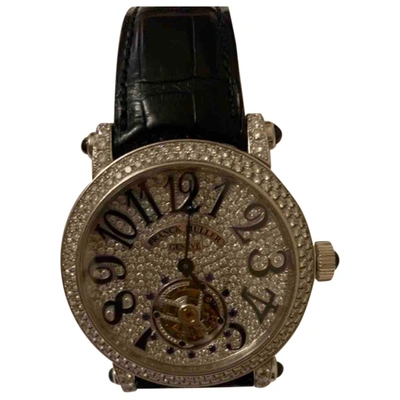 Pre-owned Franck Muller Silver White Gold Watch