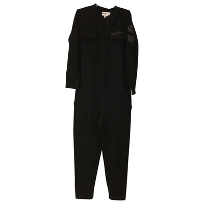 Pre-owned Max & Moi Cashmere Jumpsuit In Black