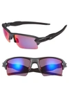 Oakley Flak 2.0 Xl Prizm Road Sunglasses, Oo9188 In Grey/red Mirror