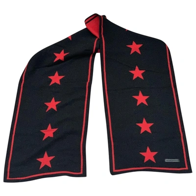 Pre-owned Givenchy Wool Scarf In Multicolour