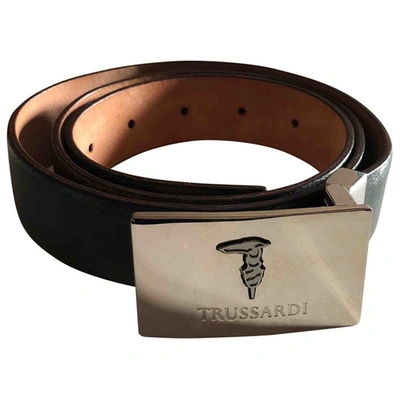 Pre-owned Trussardi Leather Belt