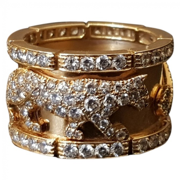 pre owned cartier panthere ring