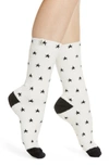 Ugg Leslie Fuzzy Crew Socks In Stars