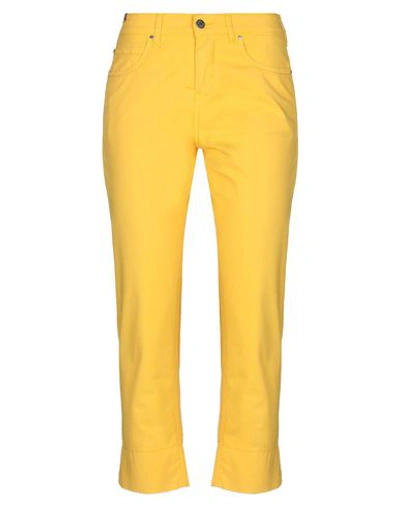 Atelier Notify Casual Pants In Yellow